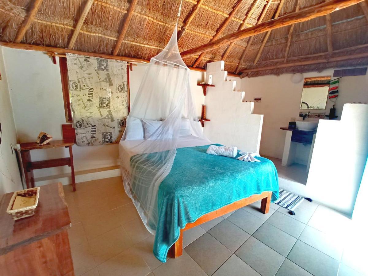 Veleando Ando Cabanas Bacalar Eksteriør billede