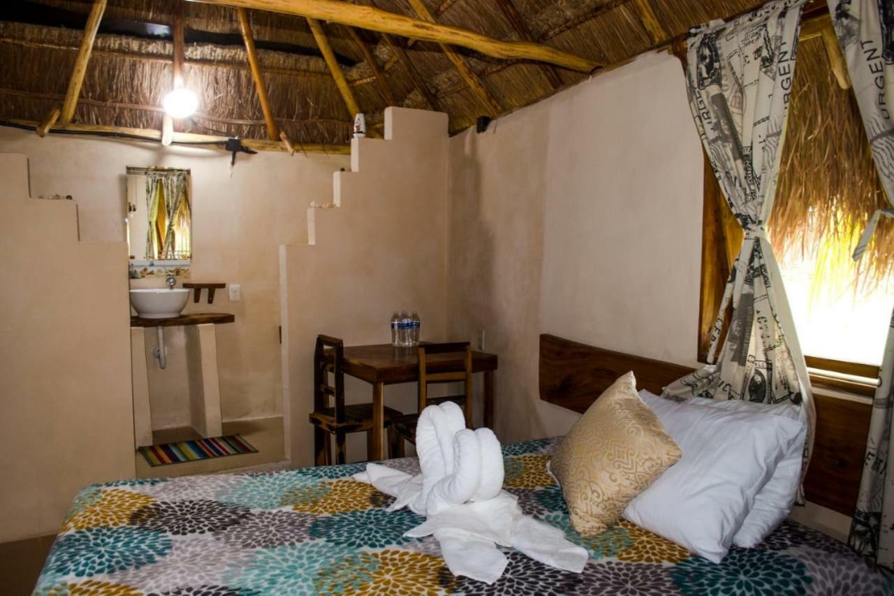 Veleando Ando Cabanas Bacalar Eksteriør billede